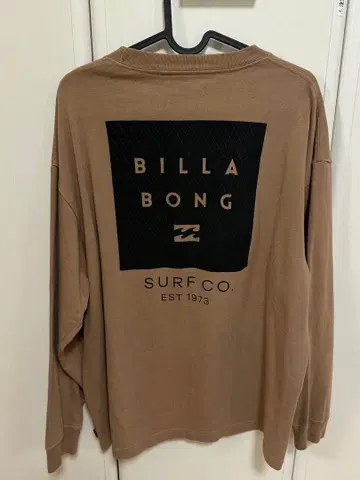 BILLABONG 빌라봉 롱티 롱 슬리브 티셔츠 L 사이즈