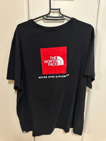 THE NORTH FACE 블랙 티셔츠 XXL