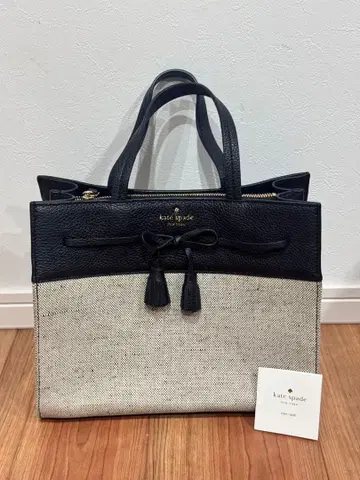 kate spade 토트백 블랙과 그레이