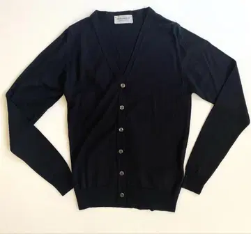 컨디션 최상 john smedley 가디건 S 블랙 울 니트