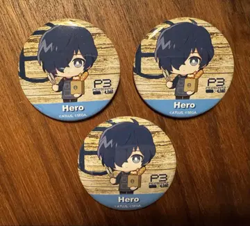 페르소나 3 리로드 R 베이커 캔뱃지 주인공 3개 세트
