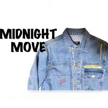 MIDNIGHT MOVE 데님 G 미드나잇무브 페인트 데님