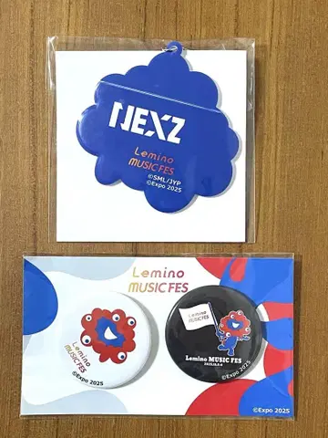 NEXZ Lemino MusicFES 캔뱃지 홀더 미야쿠미야쿠 만박