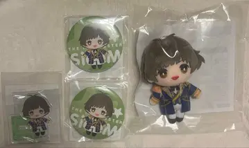 SideM 세가 럭키 쿠지 스즈 봉제 인형 캔뱃지 아크릴 스탠드