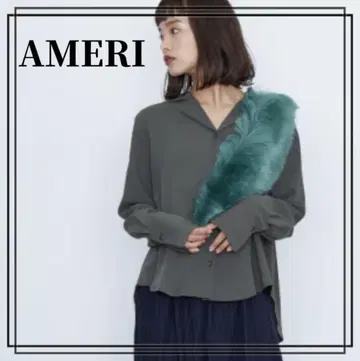 AMERI 아메리빈티지 셔츠 블라우스 퍼