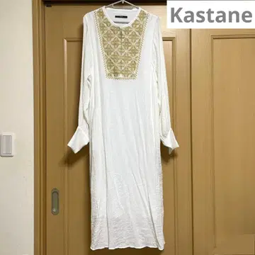 Kastane 자수 레이온 원피스