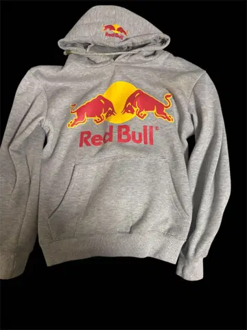 Red Bull 후드 부착 후드티 그레이