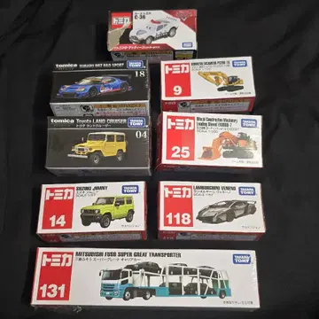 [ 새상품 ] 토미카 프리미엄 미니카 8개 세트