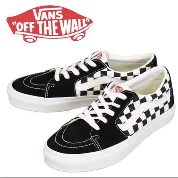 미사용 새상품 VANS US SK8-low 27.5CM BLACK/CHK
