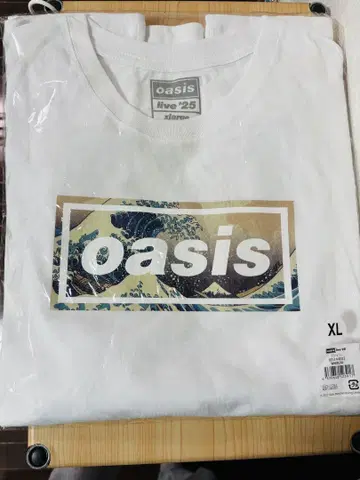 [오아시스] oasis'25 티셔츠 파도 (일본 한정판)
