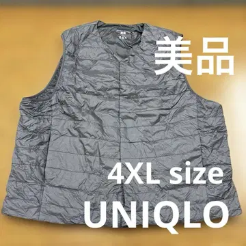 새상품급 UNIQLO 퍼프테크 퀼팅 베스트 웜 패디드 4XL