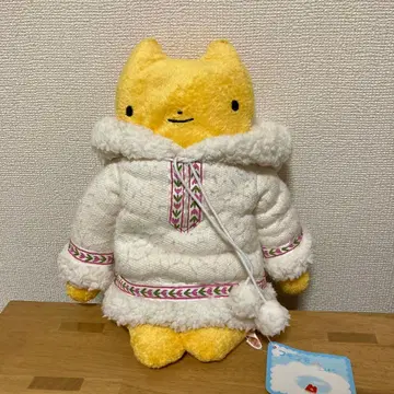 후모후모상 에스키모 L 사이즈 후모모 봉제 인형 고양이