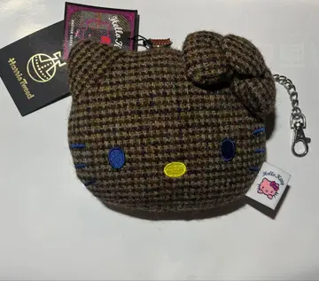 헬로키티 패스 케이스 Harris Tweed