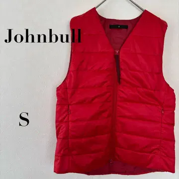 새상품급 젬블 충전솜 베스트 Johnbul 빨간색 S사이즈 캐주얼 380