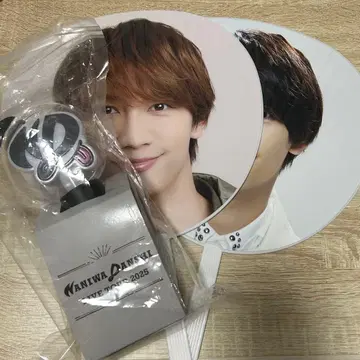 나니와단시 BON BON VOYAGE 응원봉 부채 후지와라 죠이치로