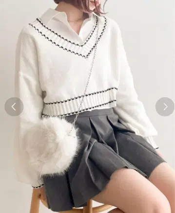 Heather 서클 퍼 숄더백