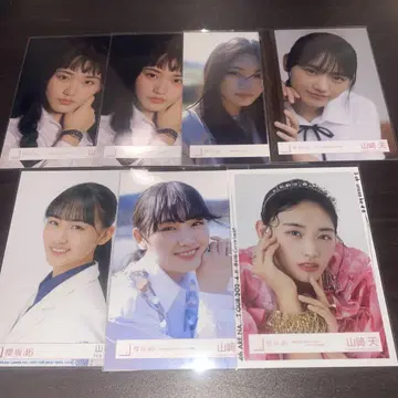 사쿠라자카46 브로마이드 야마자키 텐 요리 묶음 판매