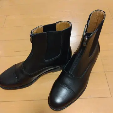 사이드 고어 부츠 블랙