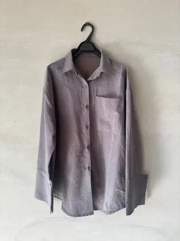 SELECT MOCA by SON 커프스 디자인 오버 사이즈 셔츠