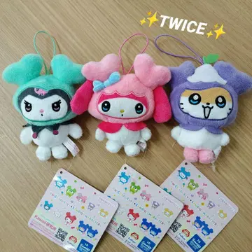 TWICE LOVELYS SANRIO 마스코트 미나 사나 모모