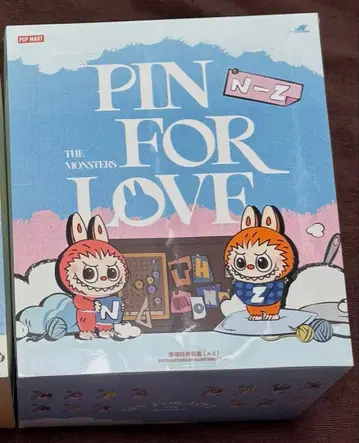 popmart PIN FOR LOVE 펜던트 참 모듬 N-Z