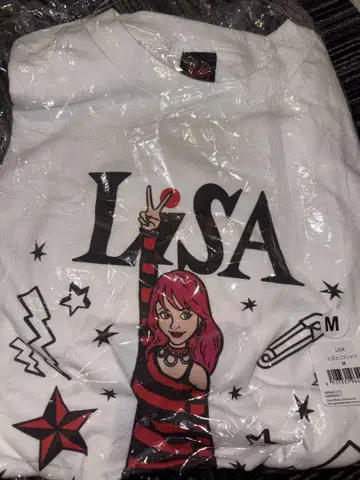 LiSA 라이브 T셔츠 M 사이즈