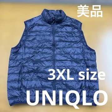 새상품급 UNIQLO 울트라 라이트 다운 베스트 3XL 남성용 유니클로