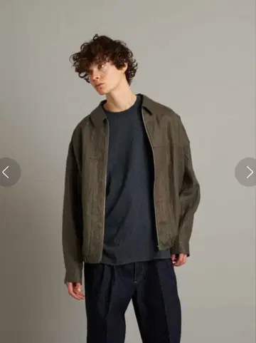 Steven Alan LINEN ZIP BALON BLOUSON