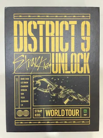 STRAY KIDS DISTRICT 9 UNLOCK Blu-ray