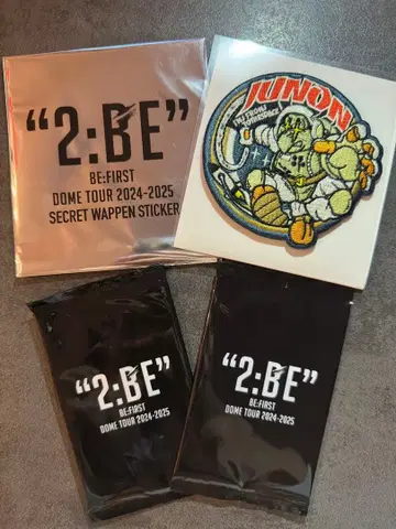 BE:FIRST 시크릿 와펜 스티커 JUNON 주논