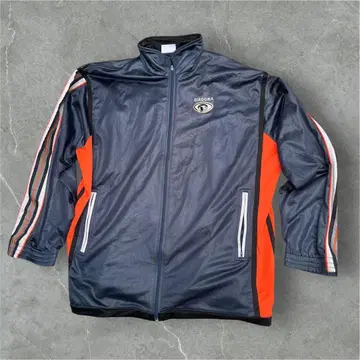 diadora 트랙 자켓 네이비/오렌지 XL 사이즈