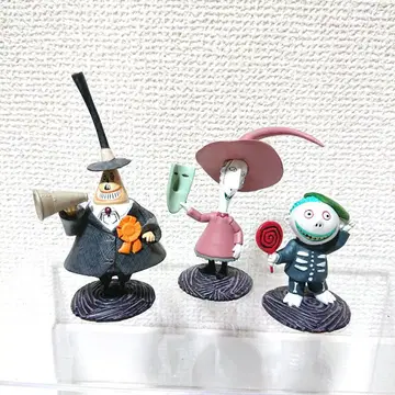 나이트메어 비포 크리스마스 피규어 3개 세트 디즈니