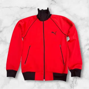 PUMA 레드 집업 저지 XS