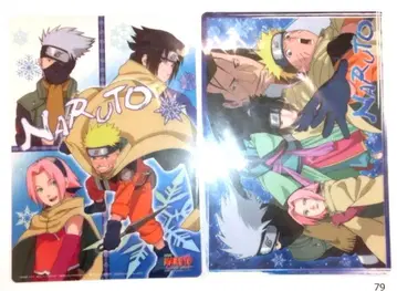 NARUTO 나루토 책받침 제7반 카카시 사스케 사쿠라