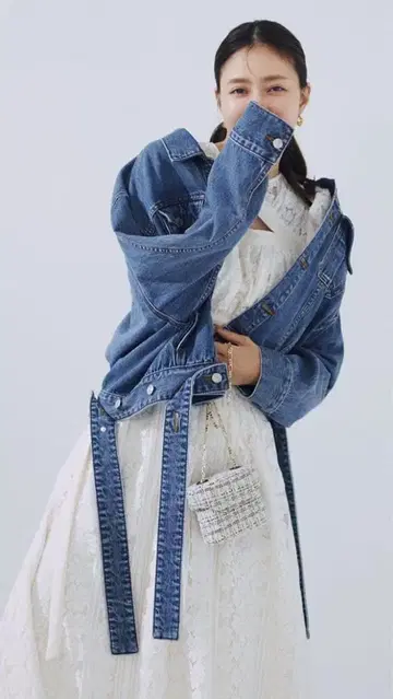 스나이델 SNIDEL 데님 자켓