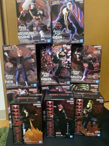 NARUTO 아카츠키 피규어 컴플리트 세트 11점