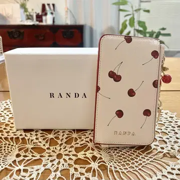 RANDA 체리 프린트 프래그먼트 케이스