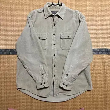Eddie Bauer 코듀로이 셔츠 베이지