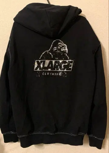 X-LARGE 반짝이 후드티 M