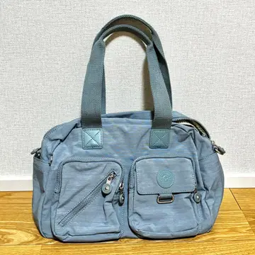 키플링 토트백 블루