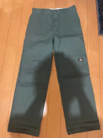 32 Dickies 그린 워크 팬츠