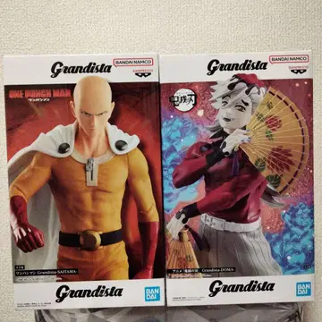 귀멸의 칼날 도우마 & 원펀맨 사이타마 피규어 세트 ~ Grandista