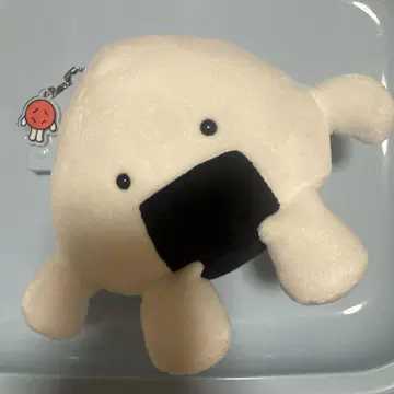 오니우메 봉제 인형 키링 키링 오니기리