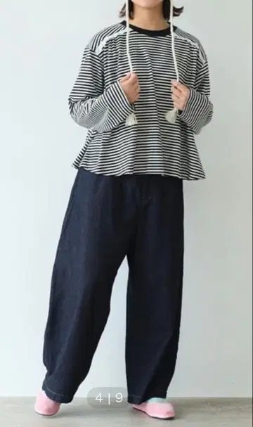 뷔르데사봉 mini frill 풀오버