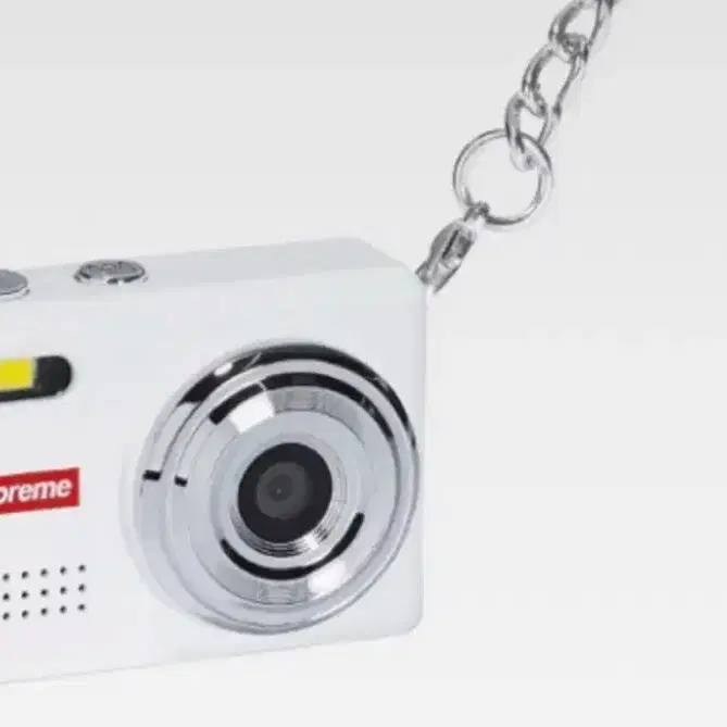 OS) Supreme Digital Camera Keychain White #슈프림카메라,#슈프림
