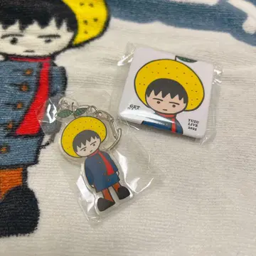 유즈 가챠 캔뱃지 아크릴 키링