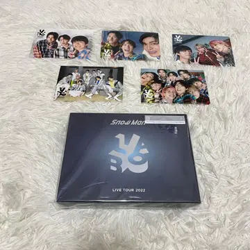 Snow Man LIVE TOUR 2022 LABO DVD 사진 세트