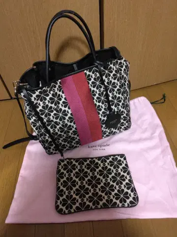 [ 새상품급 ] kate spade 꽃무늬 숄더백 파우치 포함