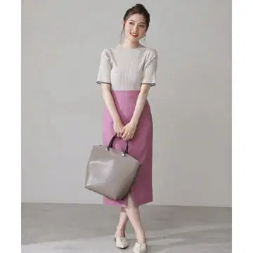 NATURAL BEAUTY BASIC 시어 슬리브 니트탑