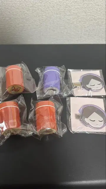 요루시카 도작 재연 가챠가챠 굿즈 헤어핀&스탬프